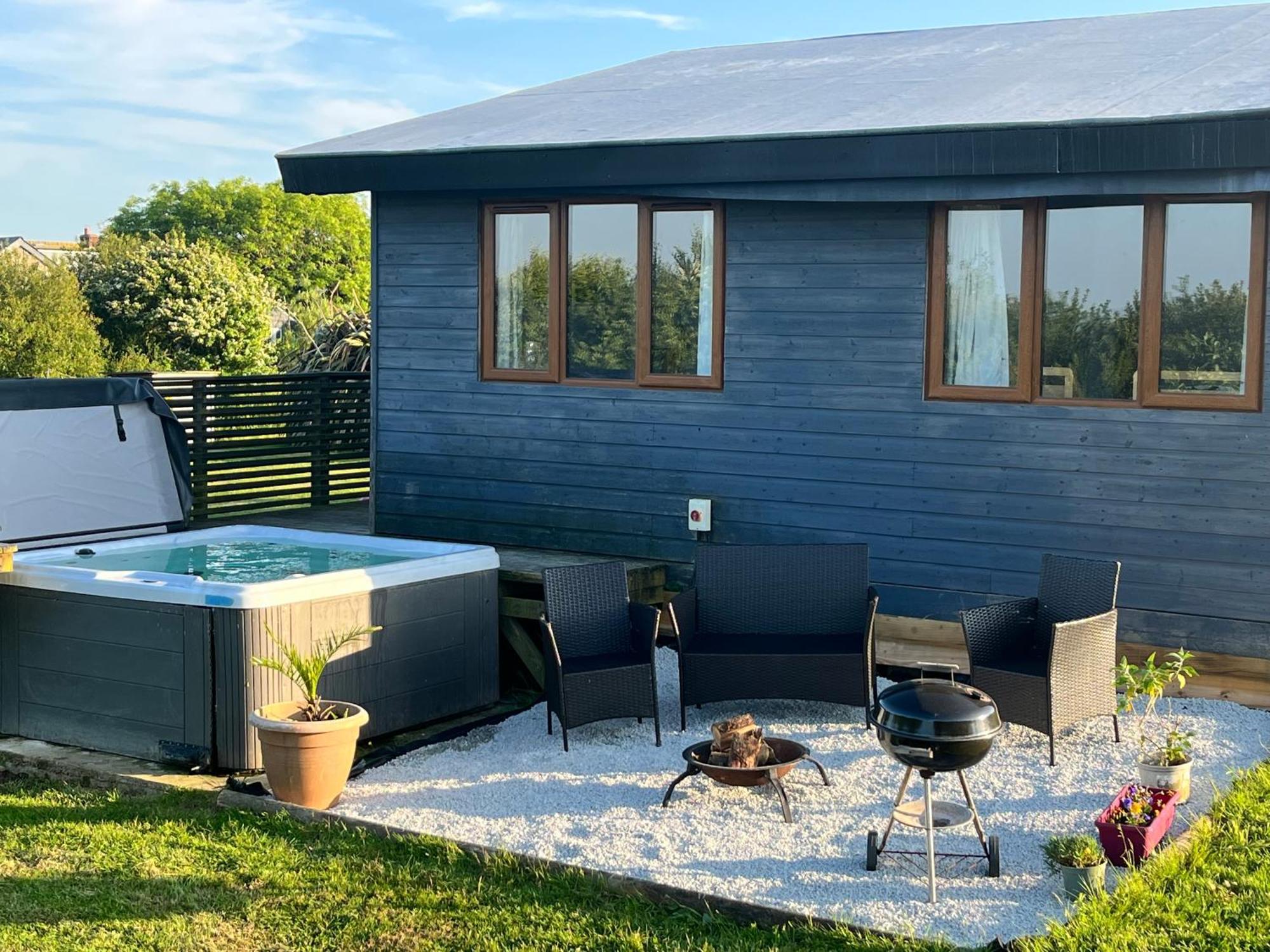 Tamarisk Cabin Bude Exterior foto